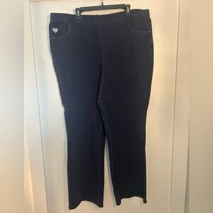 Quacker Factory Dream Jeanne Dark Wash Women’s Stretch Jeans